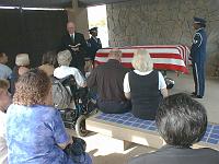  Wesley Woodson Turner's Funeral at Corona, California in 2001.
